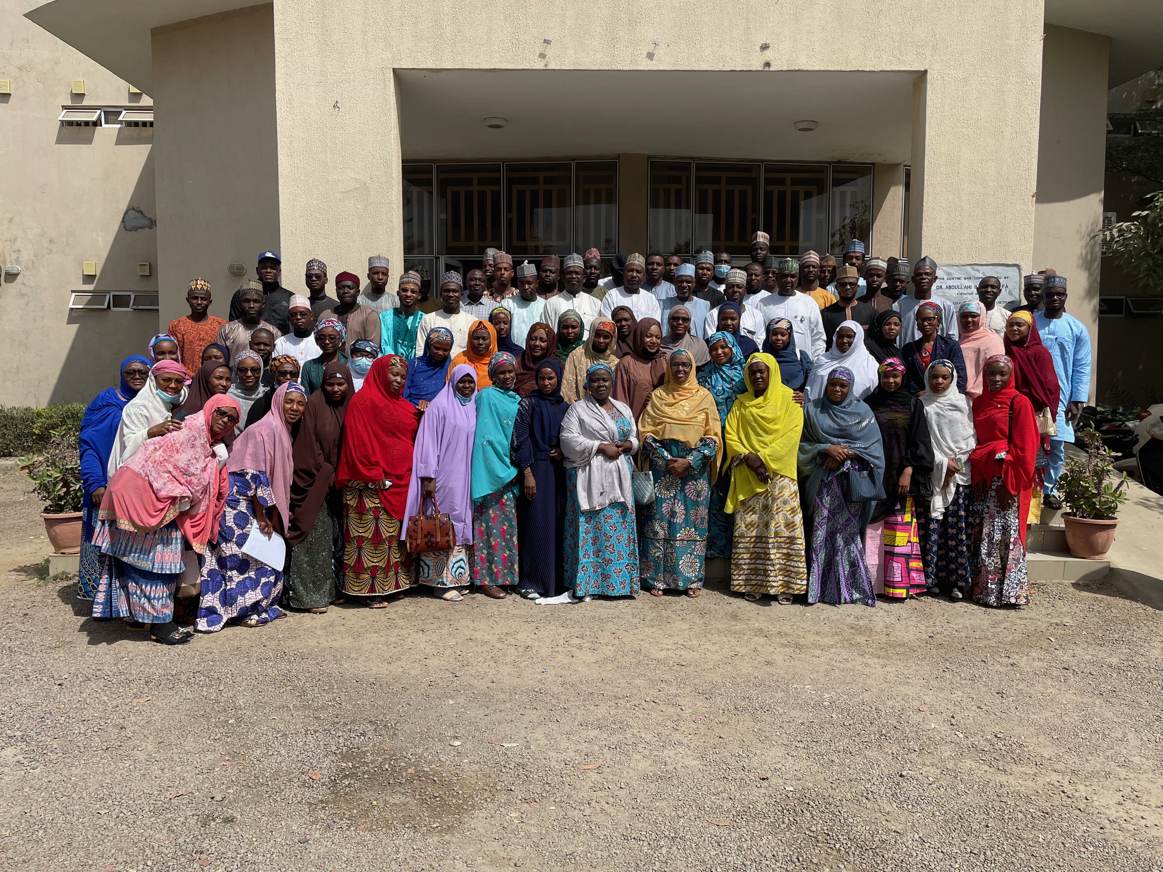 Members of the ACEPHAP team in a group photograph