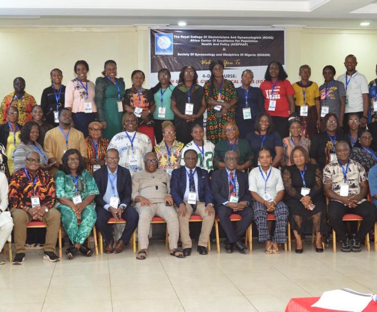 ACEPHAP, RCOG and SOGON Train 30 Healthcare Workers on Essential Gynaecological Skills in Enugu